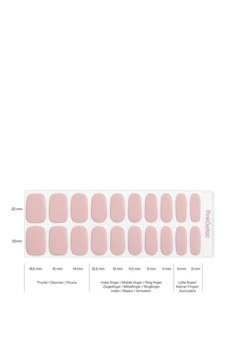 Autocolantes para unhas - 044 Jelly Nude