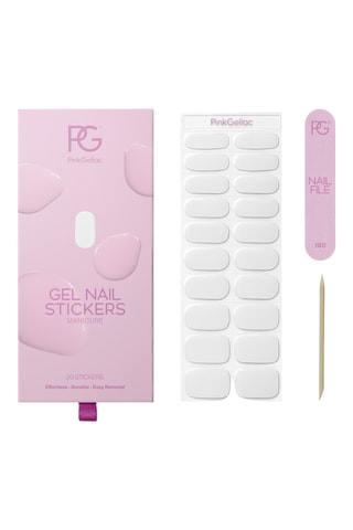 Autocolantes para unhas - 001 Whispering White