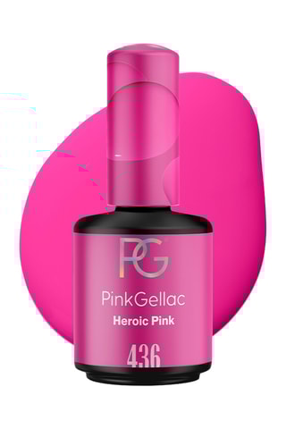 Verniz semi-permanente - 436 Heroic Pink - 15 ml
