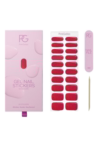 Autocolantes para as unhas - 036 Sparkling Cherry