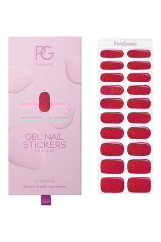 Autocolantes para as unhas - 036 Sparkling Cherry