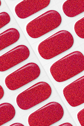 Autocolantes para as unhas - 036 Sparkling Cherry
