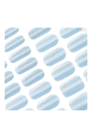 Autocolantes para as unhas - 026 Cat Eye Misty Blue