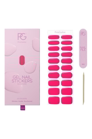 Autocolantes para as unhas - 023 Rosy Red