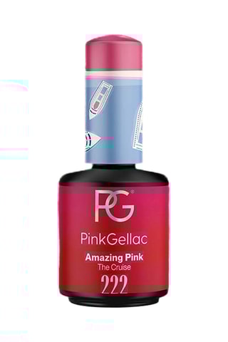 Verniz semi-permanente - 222 amazing pink - 15 ml