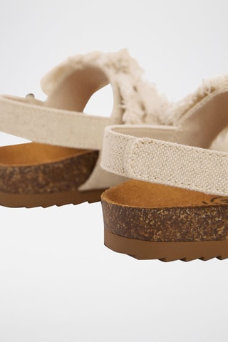 Sandales brides noeud - Blanc