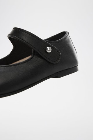 Ballerines cuir - Noir
