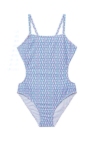Maillot de bain imprimé - Bleu