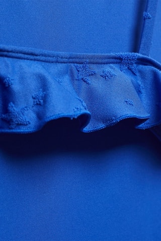 Maillot de bain imprimé étoiles - Bleu électrique
