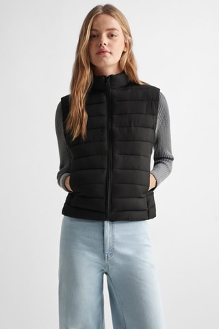 Gilet matelassé  - Noir