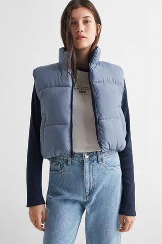 Gilet matelassé réversible - Ciel