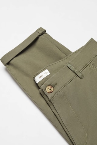 Pantalon chino coton  - Kaki