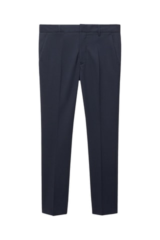 Pantalon de costume slim fit - Bleu marine