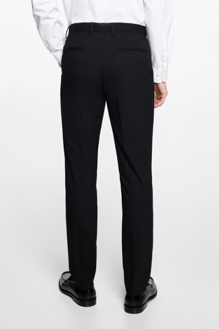 Pantalon de costume slim fit - Noir