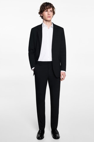 Pantalon de costume slim fit - Noir