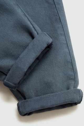 Pantalon coton à poches - Pétrole