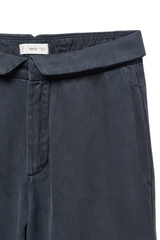 Pantalon taille retournée - Anthracite