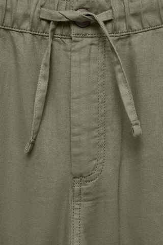 Pantalon jogging lin - Kaki