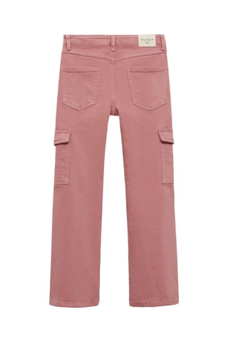 Jean cargo flare - Rose