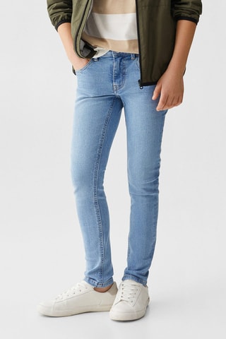 Jean skinny coton - Ciel
