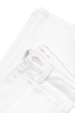 Jean flare poches - Blanc
