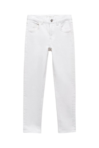 Jean skinny coton - Blanc