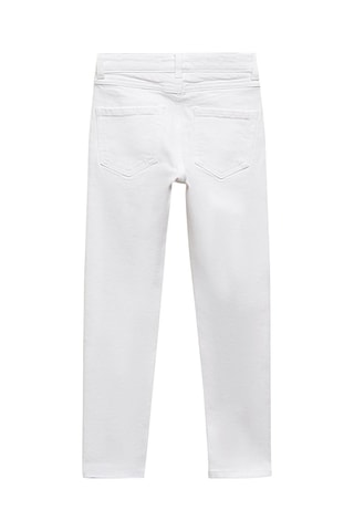 Jean skinny coton - Blanc
