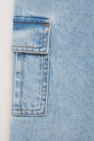Jean cargo poches - Bleu clair