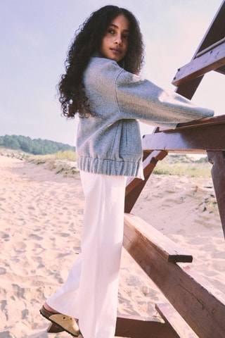 Jean wide leg - Blanc