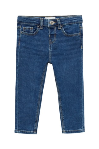 Jean skinny coton - Bleu marine
