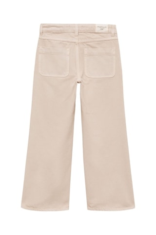 Jean wideleg poches - Sable