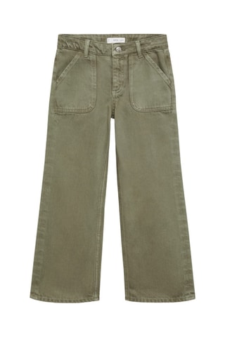 Jean wideleg poches - Kaki