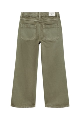 Jean wideleg poches - Kaki