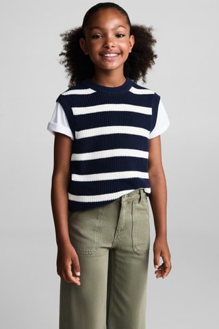 Jean wideleg poches - Kaki