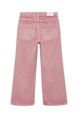 Jean wideleg poches - Rose
