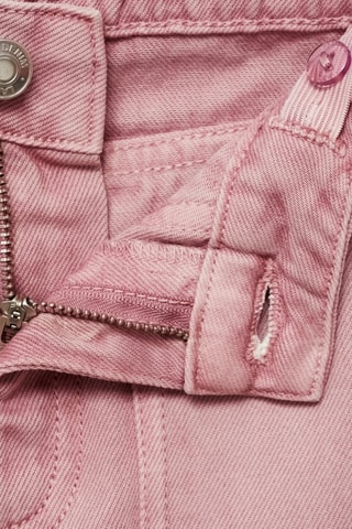 Jean wideleg poches - Rose