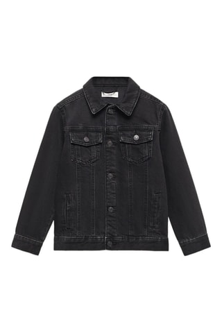 Veste jean poches - Noir
