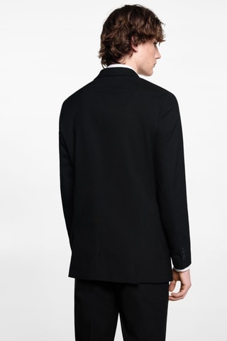 Veste de costume slim fit - Noir