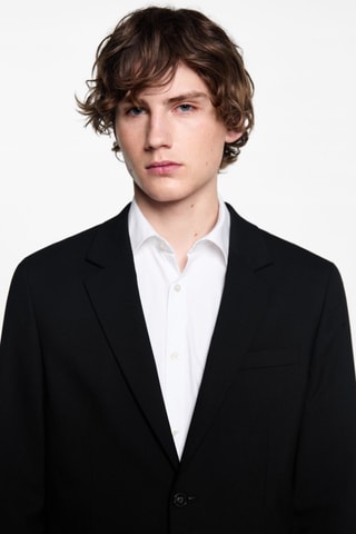 Veste de costume slim fit - Noir