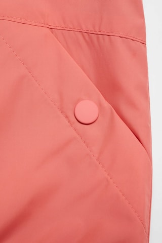 Veste imperméable à capuche - Corail