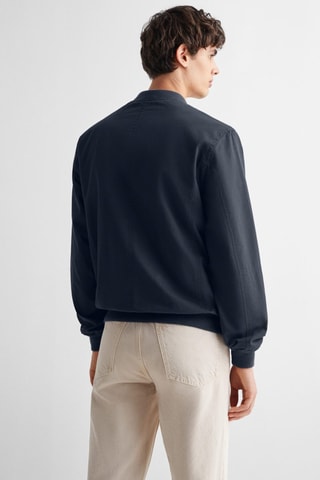 Bomber coton - Bleu
