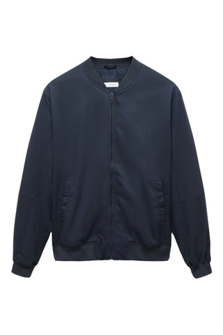Bomber coton - Bleu