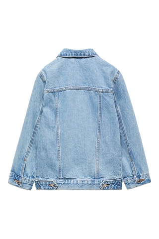 Veste jean poches  - Bleu