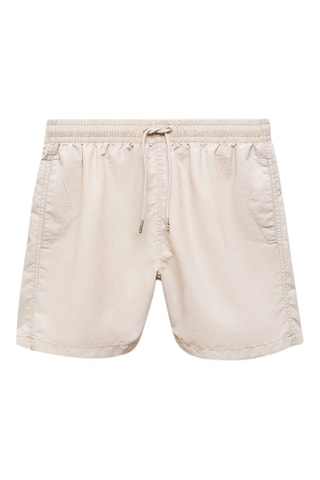 Maillot de bain essentiel cordon - Beige
