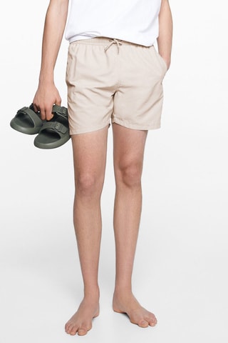 Maillot de bain essentiel cordon - Beige