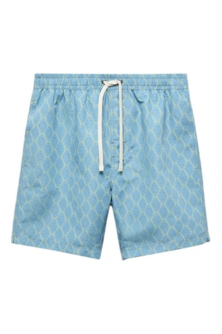 Maillot de bain imprimé - Vert