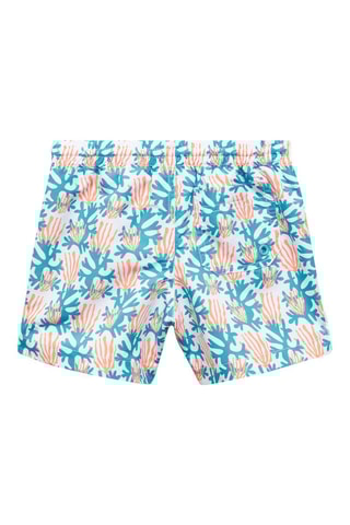 Maillot de bain imprimé - Turquoise