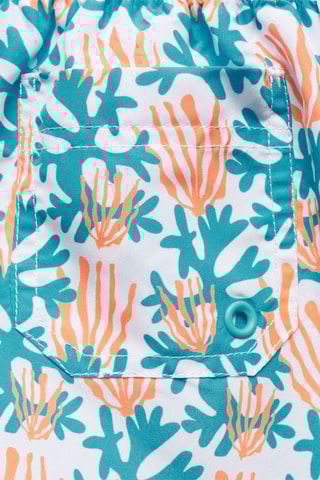 Maillot de bain imprimé - Turquoise