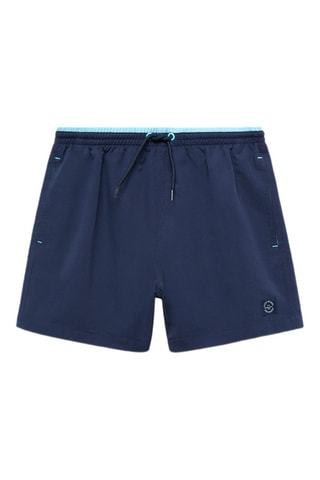 Maillot de bain essentiel cordon - Bleu marine