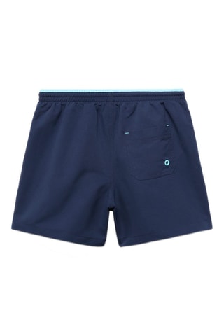 Maillot de bain essentiel cordon - Bleu marine